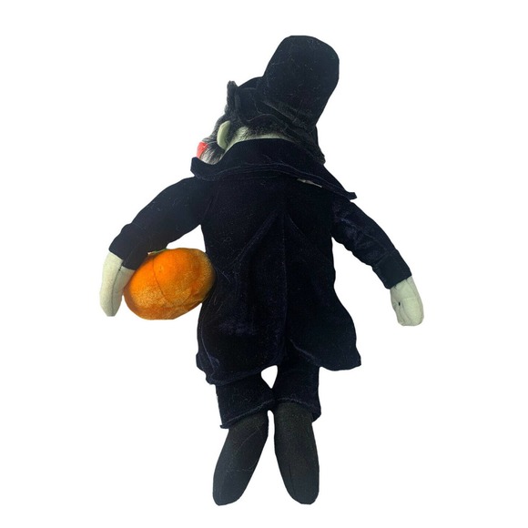 Dudley Do Right Snidely Whiplash Plush Halloween Pumpkin Rocky & Bullwinkle 15" - Picture 4 of 6